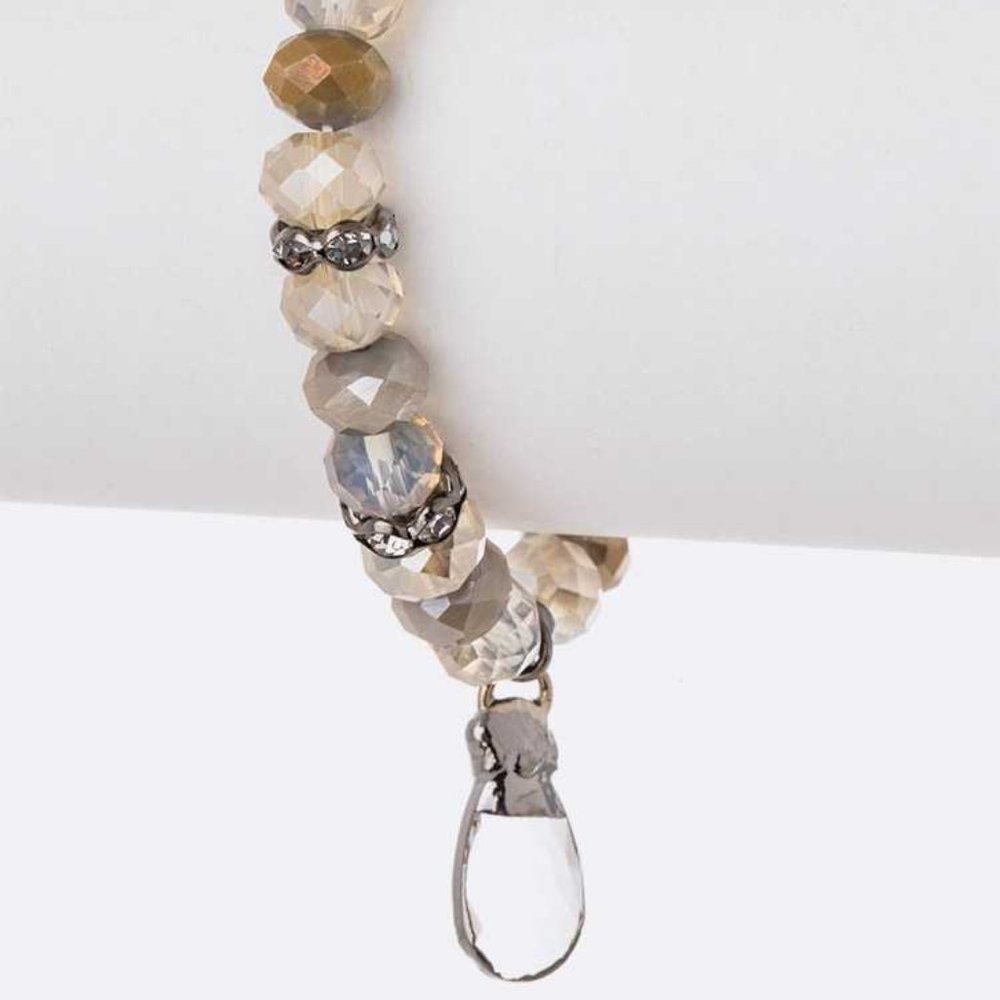 Tear Drop Beaded Bracelet